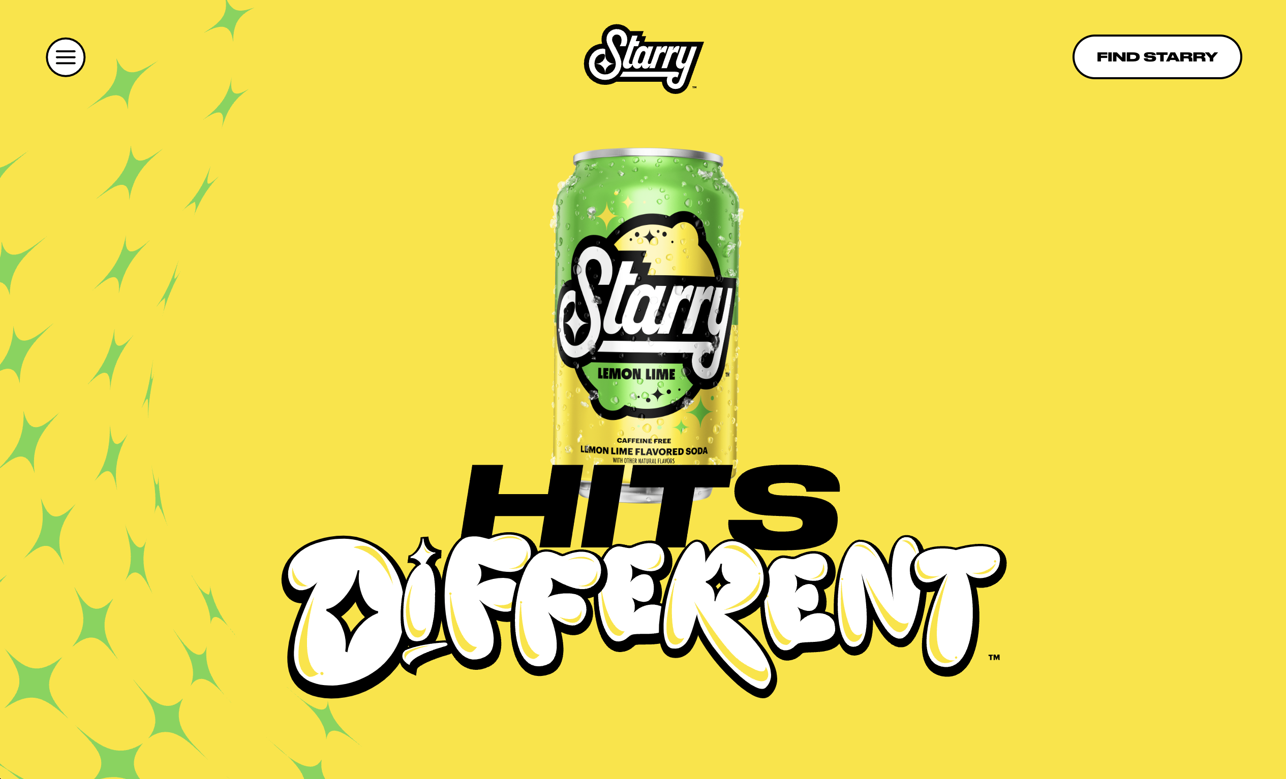 Starry Lemon Lime Soda Hits Different